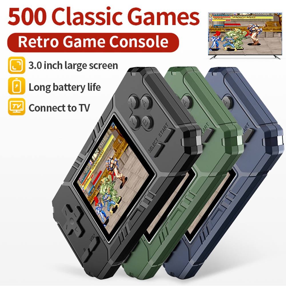 Gaming Retro Arcade - Doskonały! Retro przenośna mini przenośna konsola