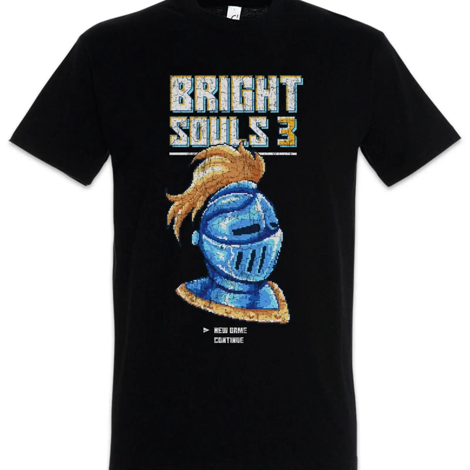 Retro Knight Gaming - Koszulka Bright Souls 3 Pixel 8