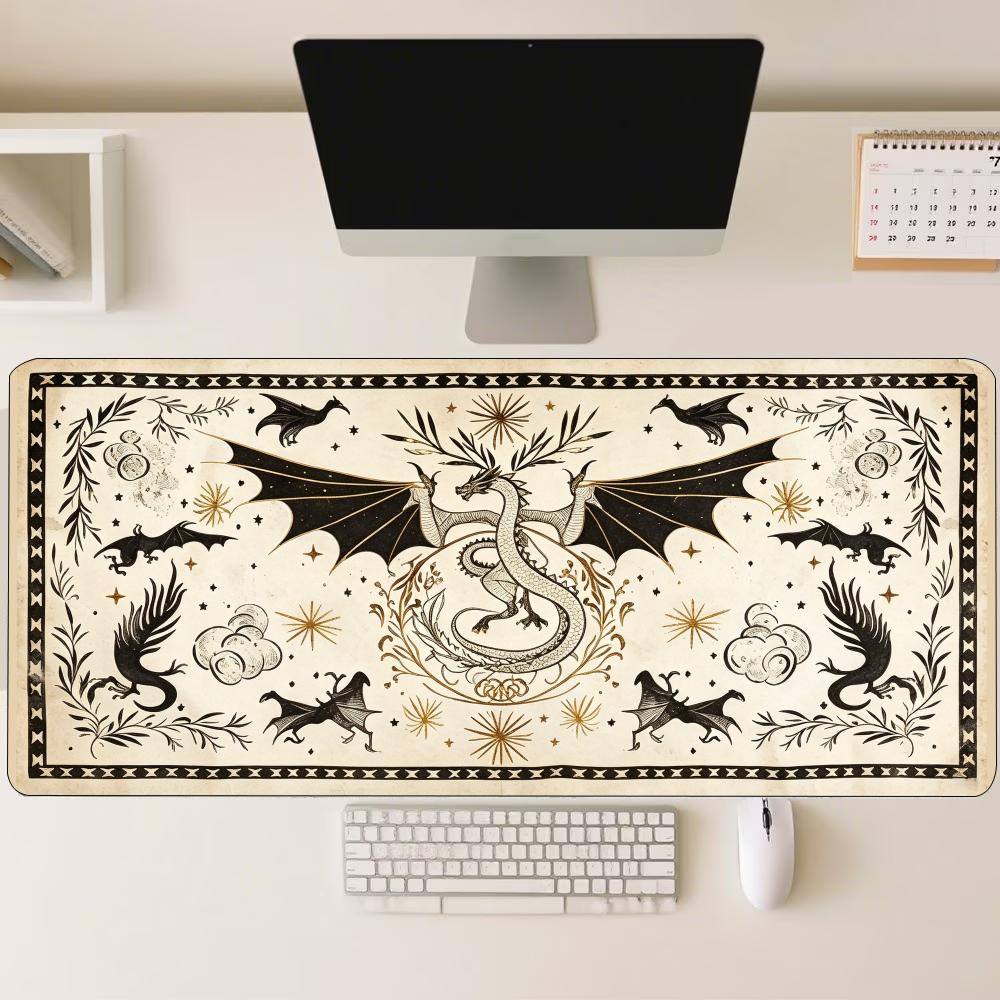 Retro Gaming Desk - Podkładka pod mysz w stylu vintage