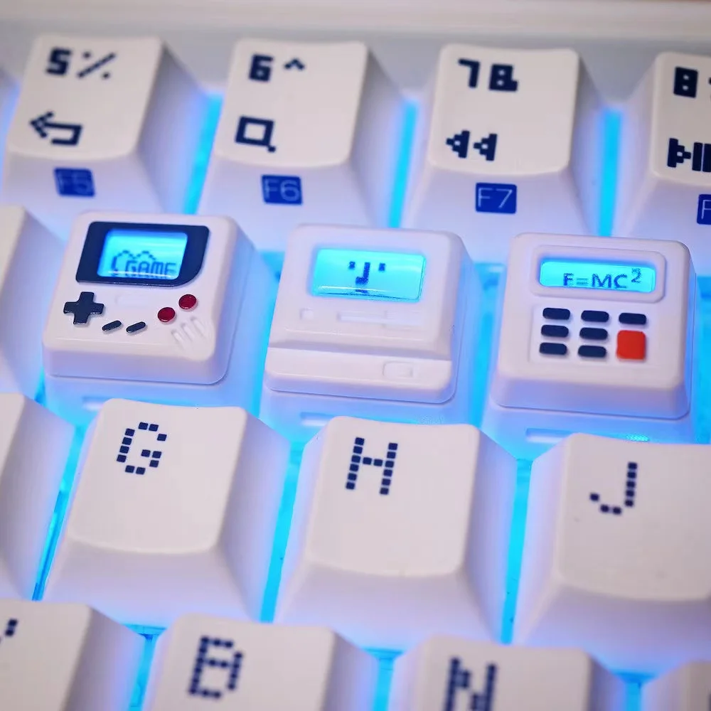 Retro Gaming Event - Zestaw klawiszy K-04 3-w-1 w stylu