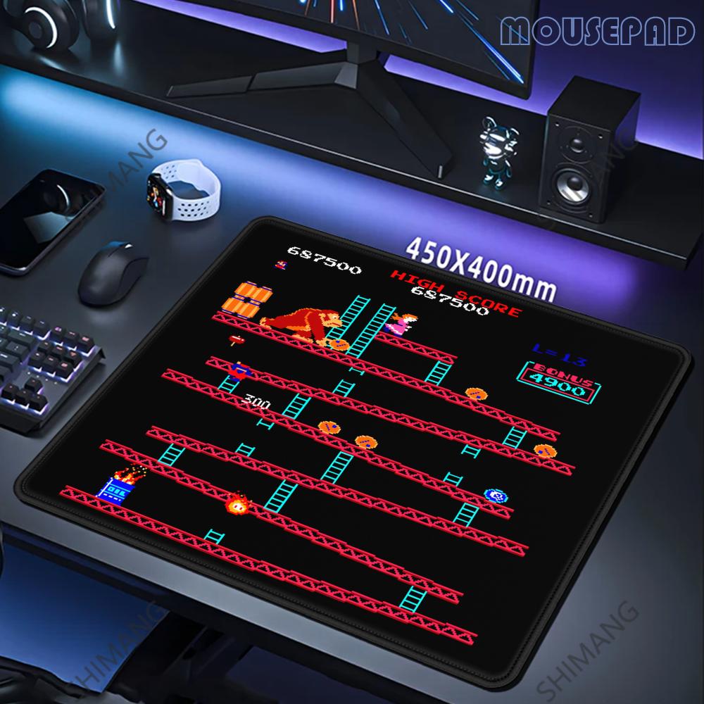 Retro Gaming Rug - Podkładka pod mysz Donkey Kong Kwadratowa