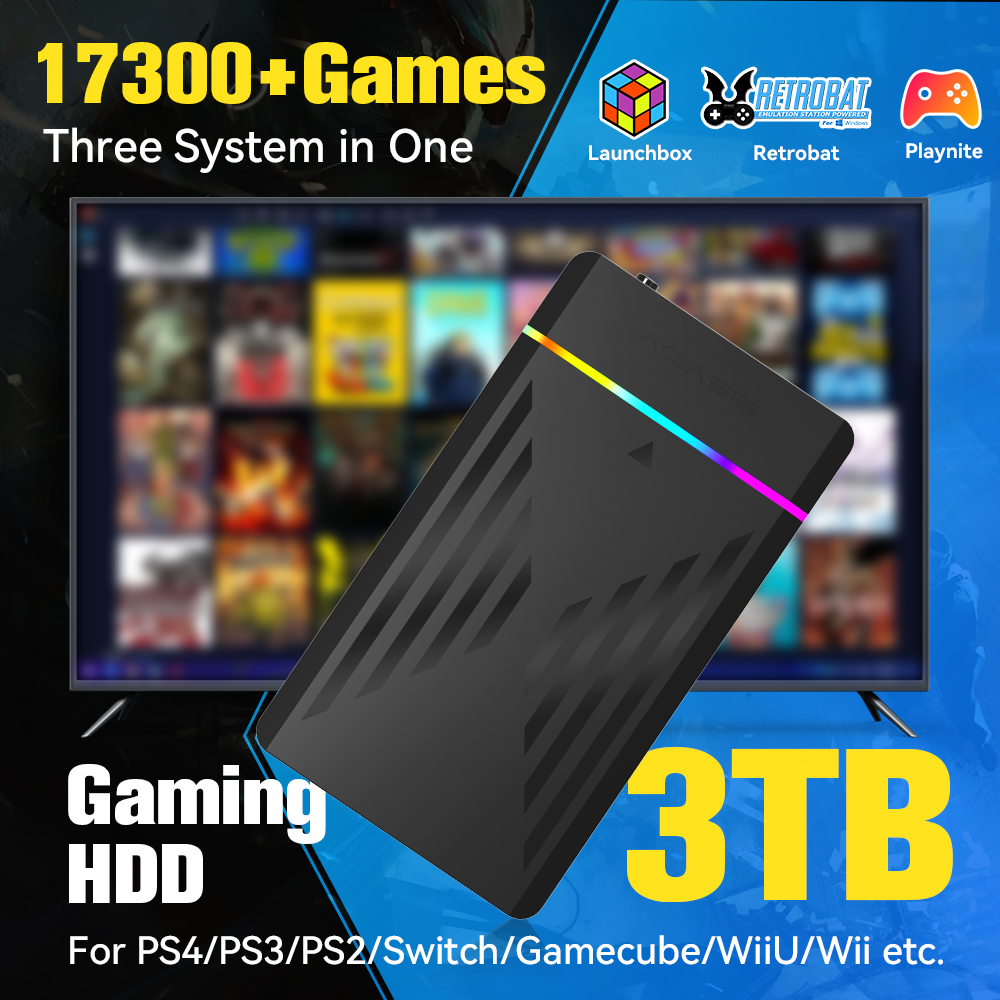 Retro Gaming Usb - Przenośna dysk twardy do gier 3