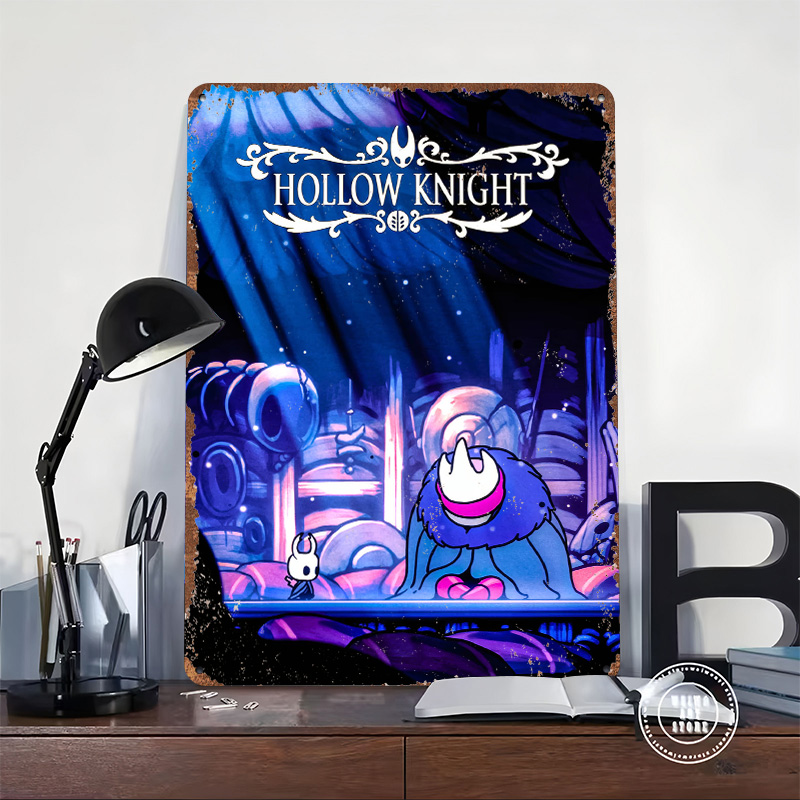 Plakat z grafiką Hollow Knight – Retro Knight Gaming recenzja i cena