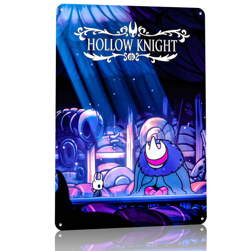 Plakat z grafiką Hollow Knight – Retro Knight Gaming recenzja i cena