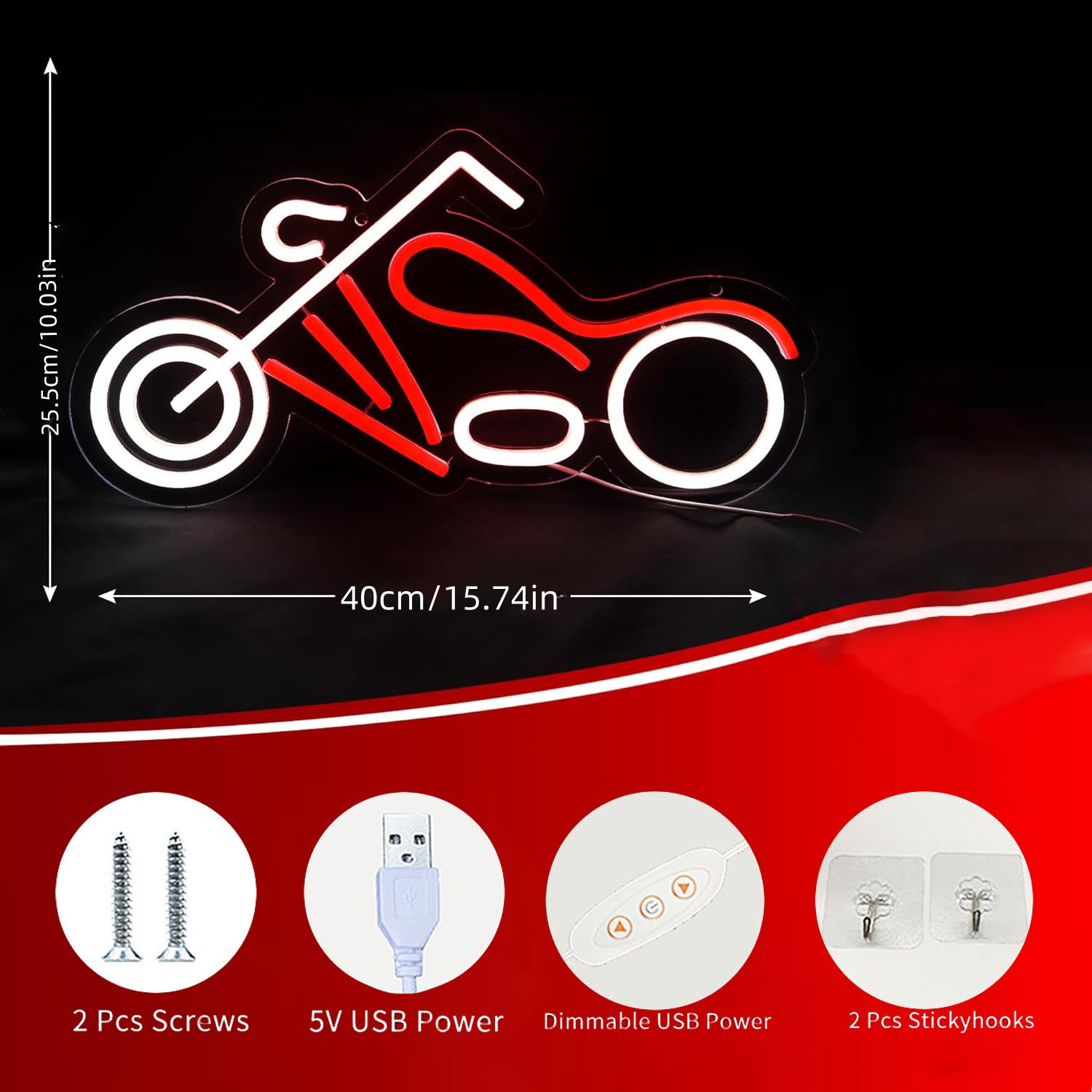 Retro Chopper Motocykl Neonowy – Retro Gaming Usb recenzja i cena