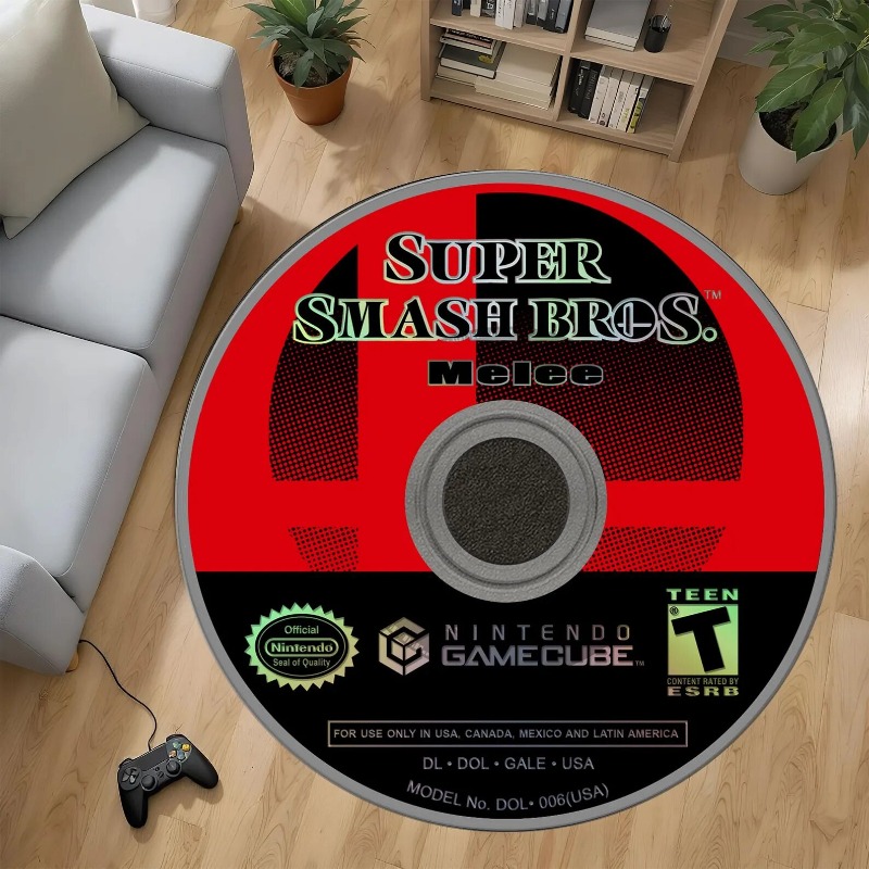 Okrągły dywan i głębokie, olśn – Retro Gaming Rug recenzja i cena
