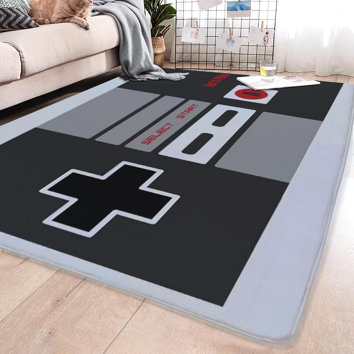 Dywan w stylu vintage z motywe – Retro Gaming Rug recenzja i cena