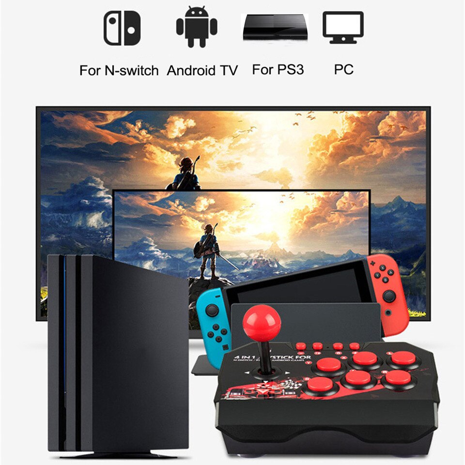 GAMINJA NS002 4 w 1 retro kons – Retro Gaming Joystick recenzja i cena