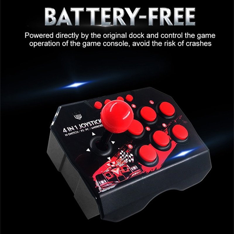 GAMINJA NS002 4 w 1 retro kons – Retro Gaming Joystick recenzja i cena