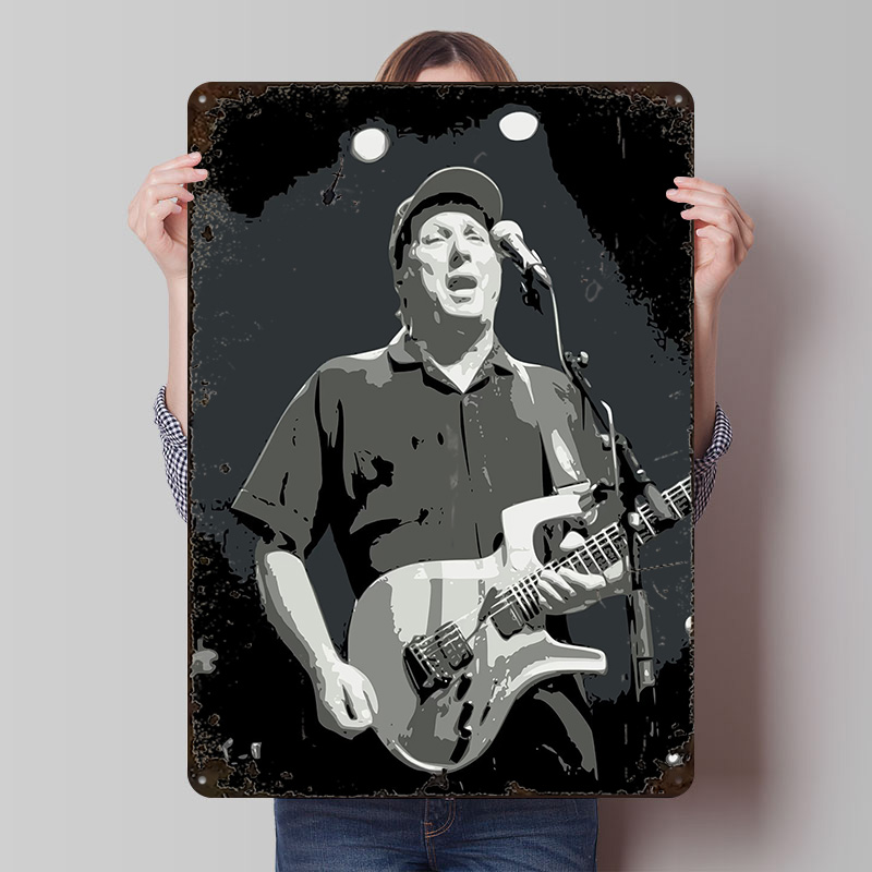 Plakat z blachy Adrian Belew,  – Retro Gaming Desk recenzja i cena