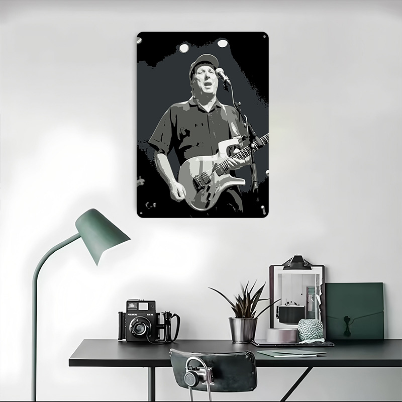 Plakat z blachy Adrian Belew,  – Retro Gaming Desk recenzja i cena