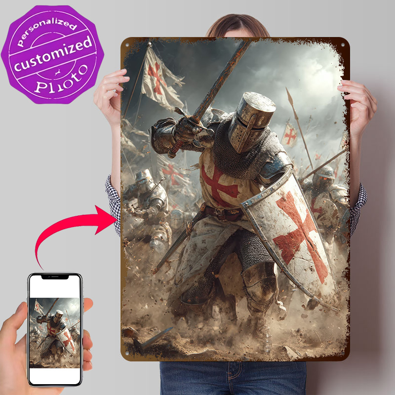 Plakat z teksturą 3D Rycerza K – Retro Knight Gaming recenzja i cena