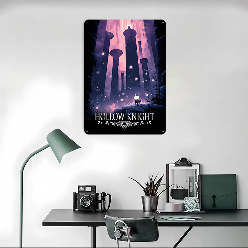 Plakat z grą Hollow Knight, pe – Retro Knight Gaming recenzja i cena