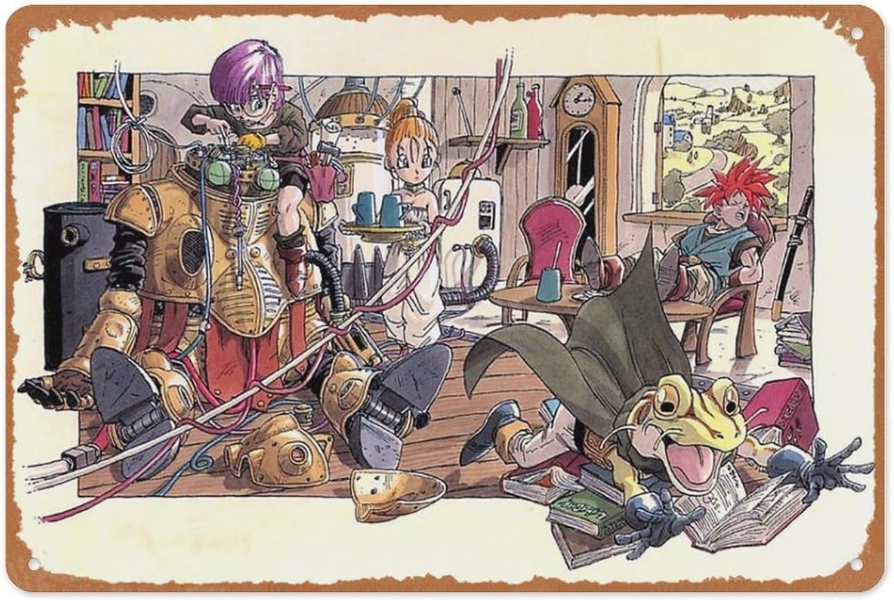 Metalowy szyld w stylu retro - – Retro Gaming Event recenzja i cena
