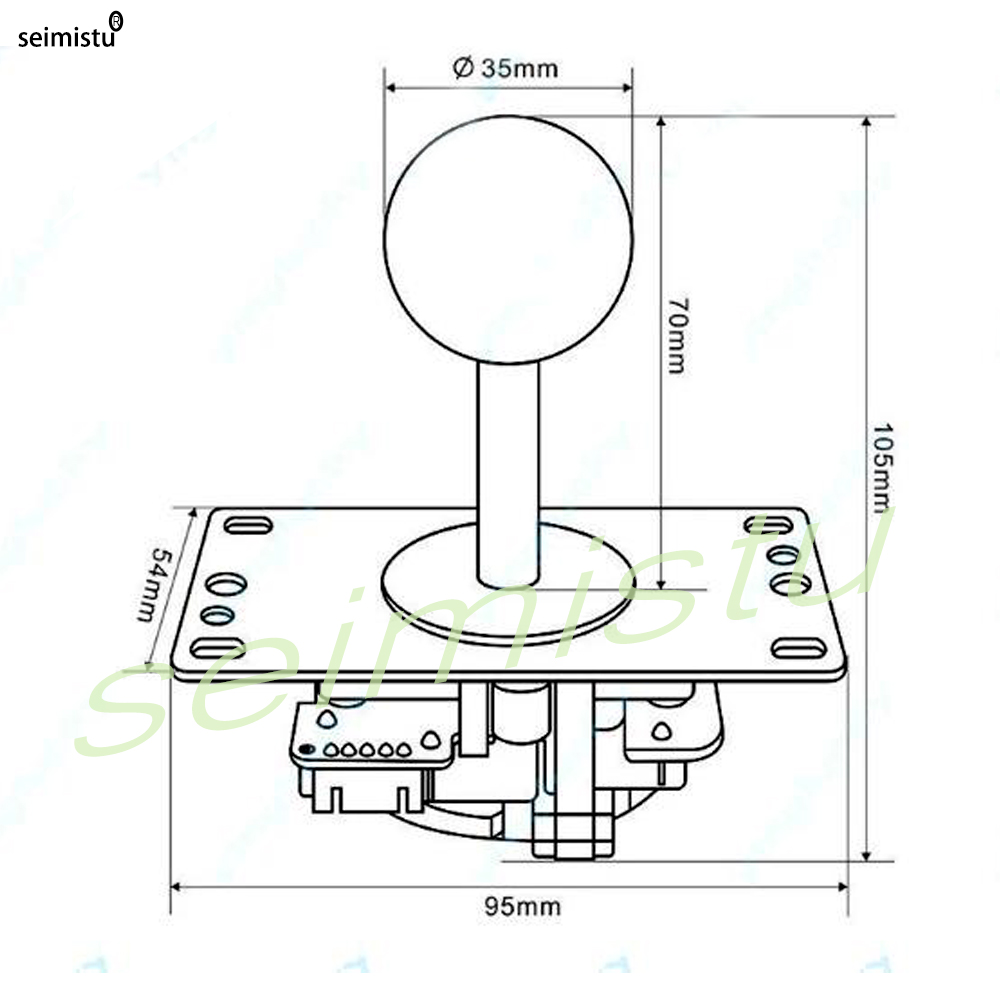 Joystick Copy Sanwa Arcade Joy – Retro Gaming Joystick recenzja i cena