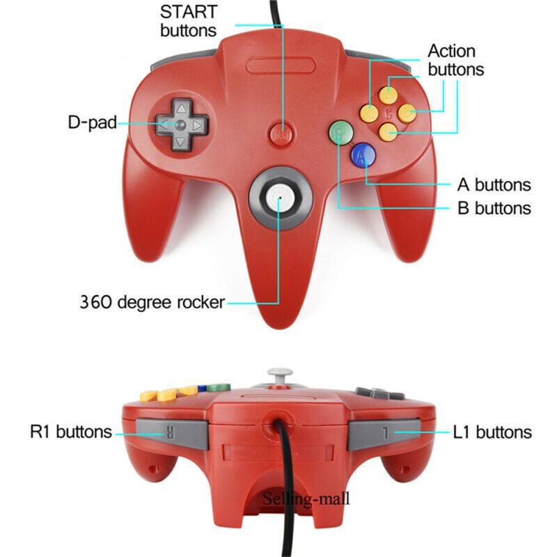 Kontroler N64 Klasyczny przewo – Retro Gaming Usb recenzja i cena